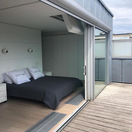 Penthouse Sea-Loft Blankenberge, Uniek Zeezicht, Luxeloft Met 40M2 Terras! Apartment ภายนอก รูปภาพ