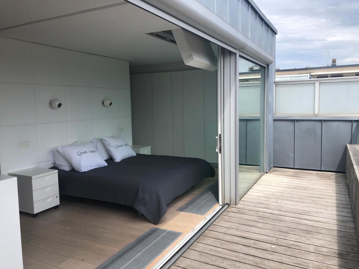 Penthouse Sea-Loft Blankenberge, Uniek Zeezicht, Luxeloft Met 40M2 Terras! Apartment ภายนอก รูปภาพ