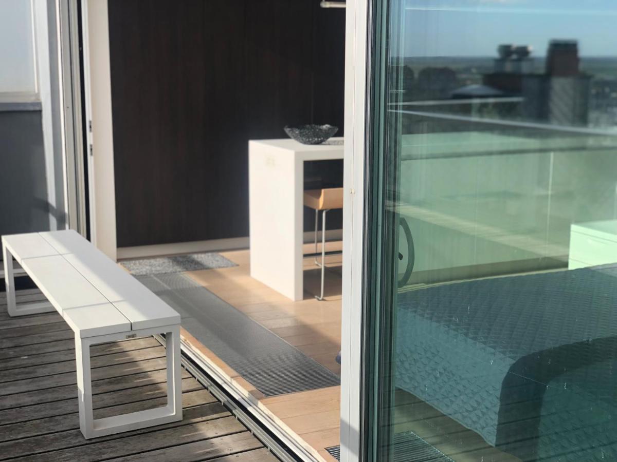 Penthouse Sea-Loft Blankenberge, Uniek Zeezicht, Luxeloft Met 40M2 Terras! Apartment ภายนอก รูปภาพ