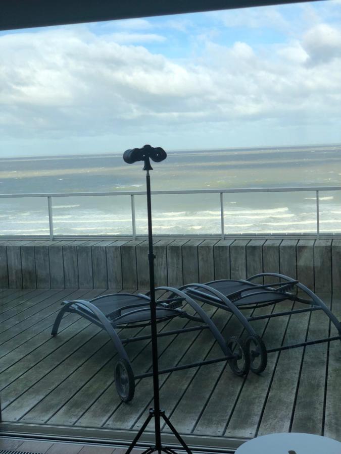 Penthouse Sea-Loft Blankenberge, Uniek Zeezicht, Luxeloft Met 40M2 Terras! Apartment ภายนอก รูปภาพ